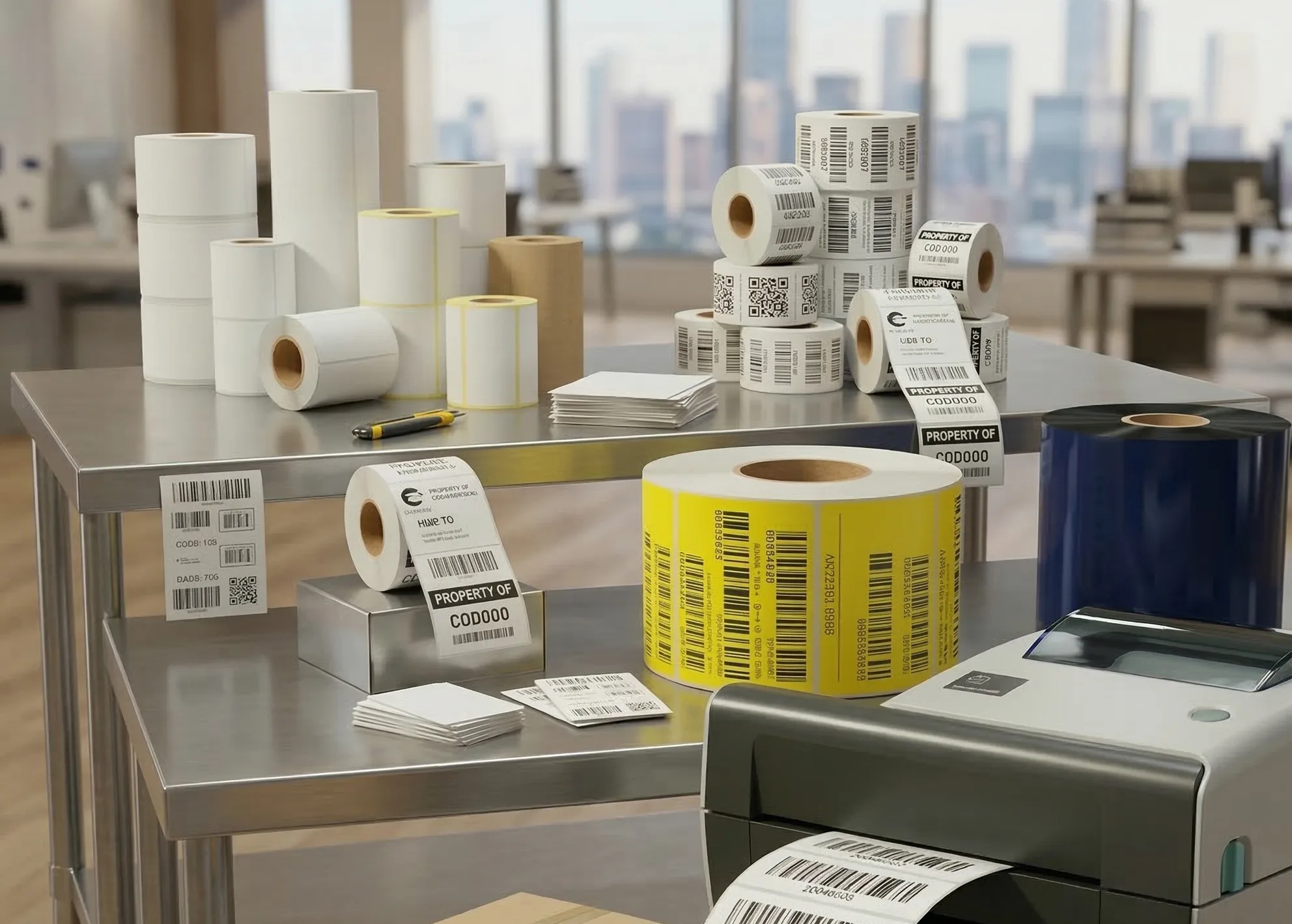 Barcode labels